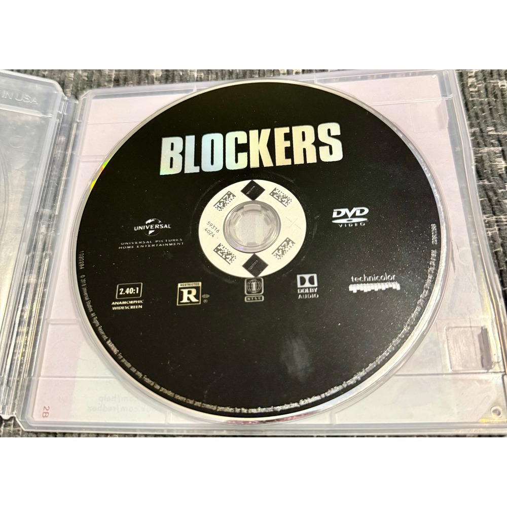 Universal Blockers DVD Movie Comedy John Cena R-Rated
